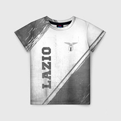 Футболка детская Lazio - white gradient вертикально, цвет: 3D-принт
