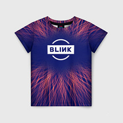 Футболка детская Blackpink red energy, цвет: 3D-принт