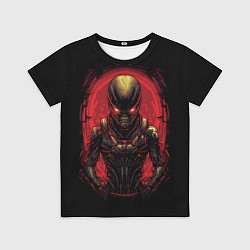 Детская футболка Пришелец из красного портала
