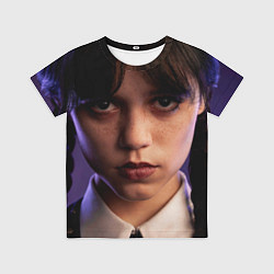 Футболка детская Wednesday - Ortega, цвет: 3D-принт