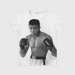Футболка детская Молодой Мухаммед Али, цвет: 3D-принт