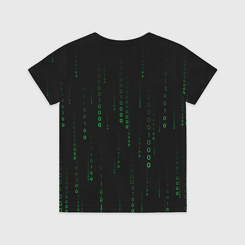 Детская футболка Color black green / 3D-принт – фото 2