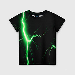 Детская футболка Lightning green
