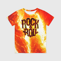 Детская футболка Рок н ролл