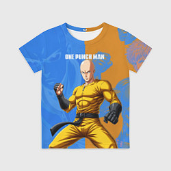 Футболка детская Саитама и Генос, цвет: 3D-принт