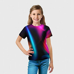 Футболка детская Multicoloured, цвет: 3D-принт — фото 2
