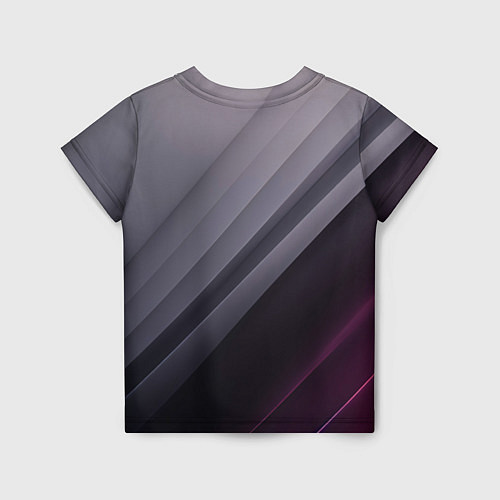 Детская футболка Color black grey / 3D-принт – фото 2