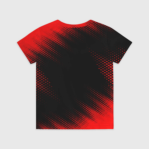 Детская футболка SsangYong - red gradient / 3D-принт – фото 2