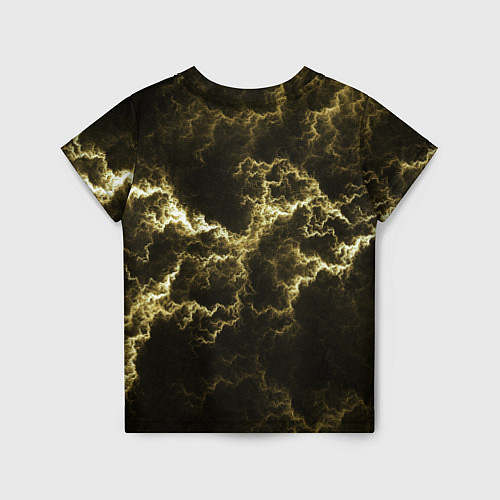 Детская футболка Lightning yellow / 3D-принт – фото 2