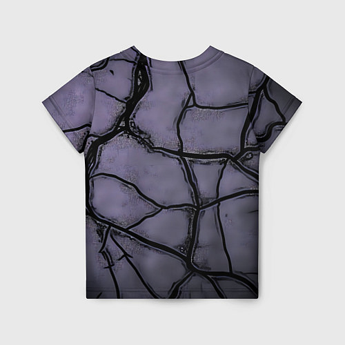 Детская футболка Герб России и текстурные плиты / 3D-принт – фото 2
