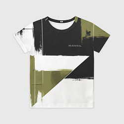 Футболка детская Haval логотип, цвет: 3D-принт