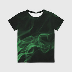 Детская футболка Color smoke green