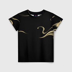Футболка детская Color yellow abstraction, цвет: 3D-принт