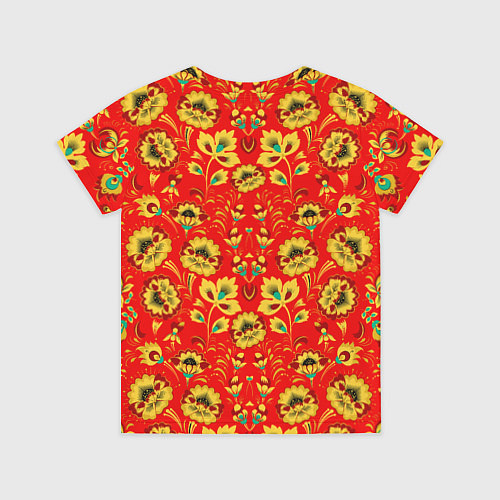 Детская футболка Традиционный русский узор / 3D-принт – фото 2