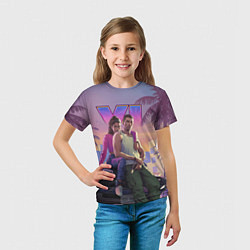 Футболка детская Gta 6 - new story, цвет: 3D-принт — фото 2