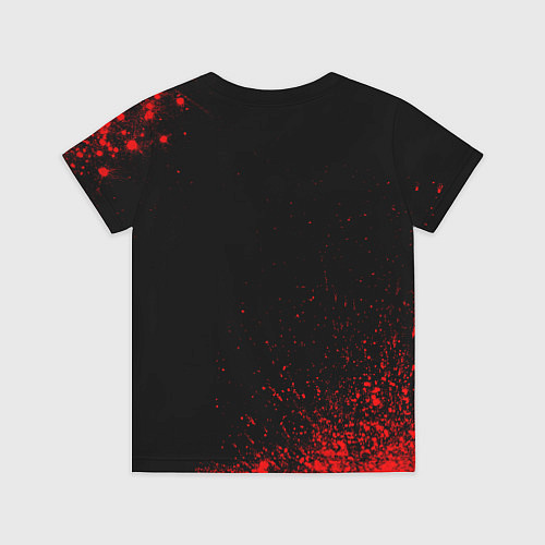 Детская футболка Skoda - red gradient / 3D-принт – фото 2