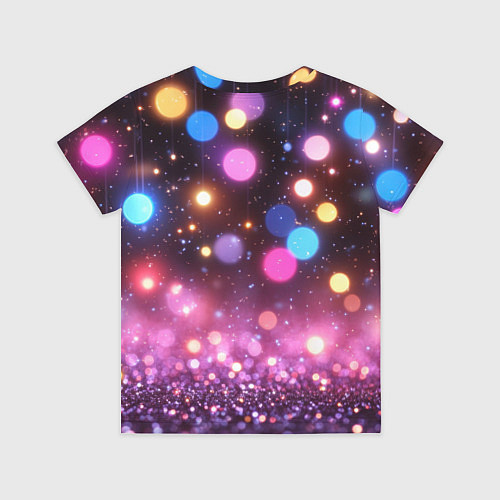 Детская футболка Герб России на фоне бокке / 3D-принт – фото 2