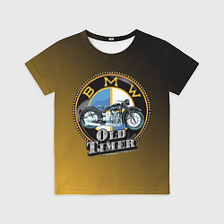 Детская футболка Ретро мотоцикл BMW