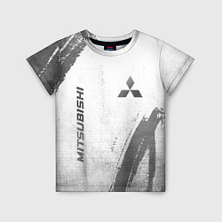 Футболка детская Mitsubishi - white gradient вертикально, цвет: 3D-принт