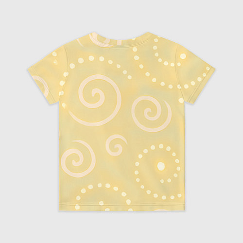 Детская футболка Юн Сан-ха Astro портрет в цветах / 3D-принт – фото 2