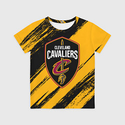 Футболка детская Cleveland Cavaliers NBA, цвет: 3D-принт