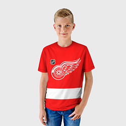 Футболка детская Detroit Red Wings hockey, цвет: 3D-принт — фото 2