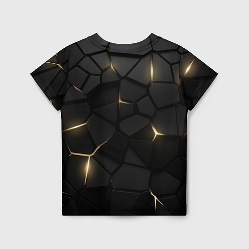 Детская футболка Вегас Голден Найтс - НХЛ хоккей / 3D-принт – фото 2