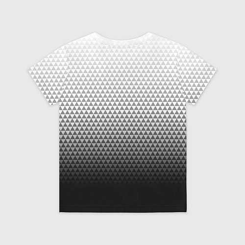 Детская футболка Колорадо Эвеланш - черный градиент / 3D-принт – фото 2