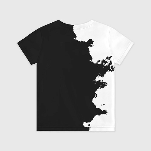 Детская футболка Monster energy краски белые / 3D-принт – фото 2