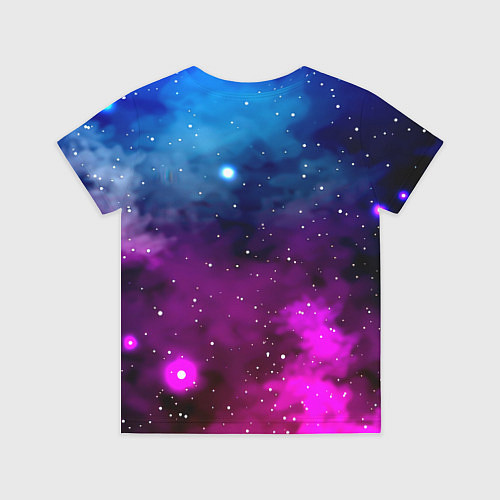 Детская футболка Monster energy neon space / 3D-принт – фото 2