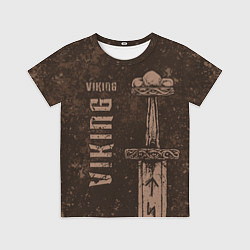 Футболка детская Меч викинга, цвет: 3D-принт