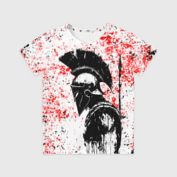Футболка детская Воин Спарты, цвет: 3D-принт