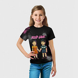 Футболка детская Squid game 3 season, цвет: 3D-принт — фото 2