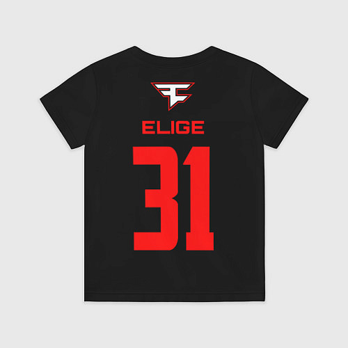 Детская футболка FaZe Clan - Elige 31 / 3D-принт – фото 2
