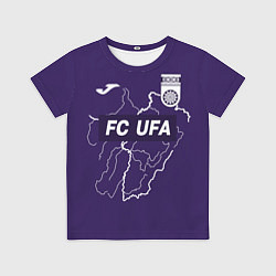 Футболка детская FC Ufa - football, цвет: 3D-принт