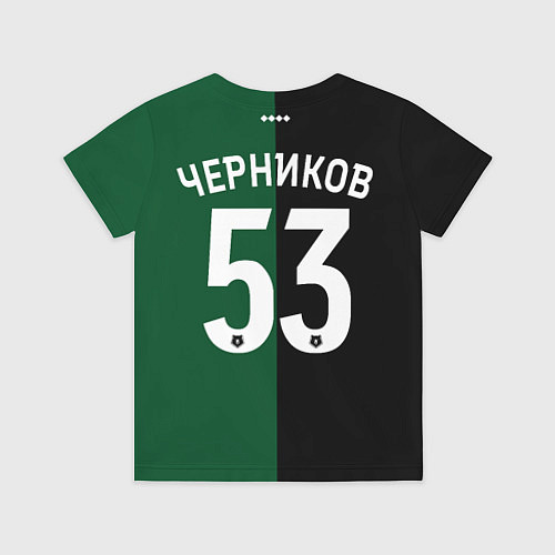 Детская футболка Черников - ФК Краснодар / 3D-принт – фото 2