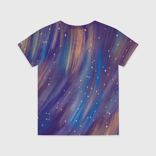 Детская футболка Lana Del Rey с цветами в волосах / 3D-принт – фото 2