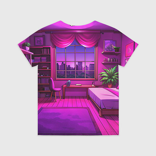 Детская футболка Дандадан Сиратори Айра с кофе / 3D-принт – фото 2