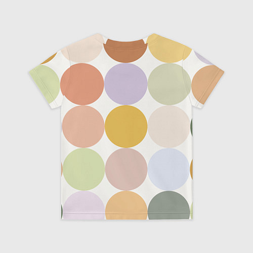 Детская футболка Цветочный горошек / 3D-принт – фото 2