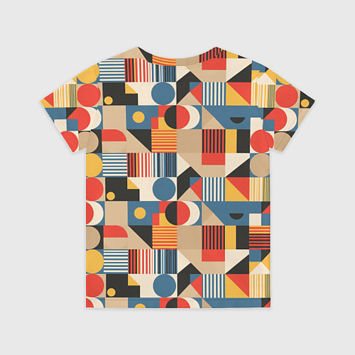 Детская футболка Ритмы Баухауса / 3D-принт – фото 2