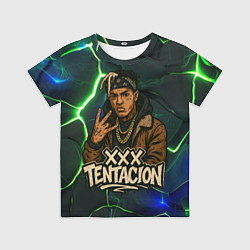 Футболка детская XXXTentacion anime style, цвет: 3D-принт