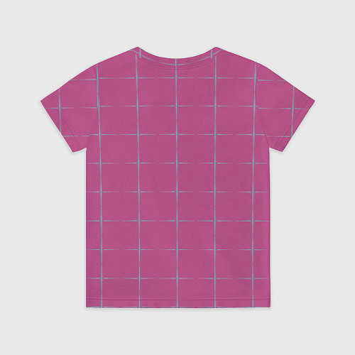 Детская футболка Color pink stripes / 3D-принт – фото 2