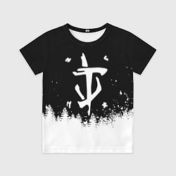 Футболка детская Doom winter wild, цвет: 3D-принт