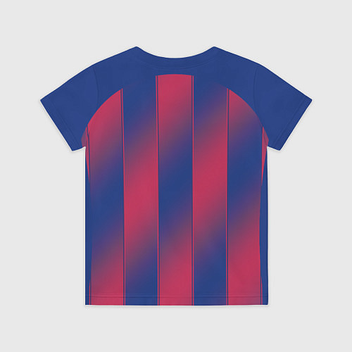 Детская футболка Барселона домашняя форма 2025 2026 / 3D-принт – фото 2