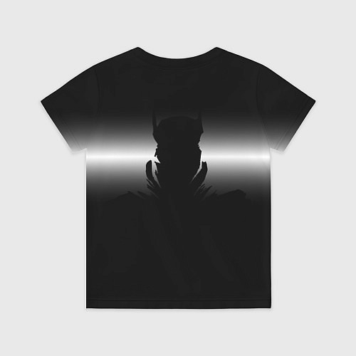 Детская футболка Силуэт Бэтмена - градиент / 3D-принт – фото 2