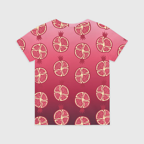 Детская футболка Сочные гранаты / 3D-принт – фото 2