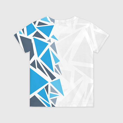 Детская футболка Субару - фрагменты / 3D-принт – фото 2