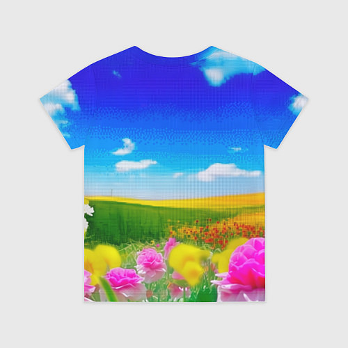 Детская футболка В мире хаха я хехе / 3D-принт – фото 2