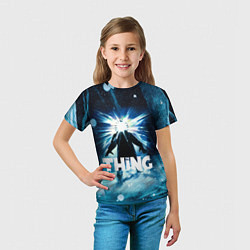 Футболка детская Нечто, цвет: 3D-принт — фото 2