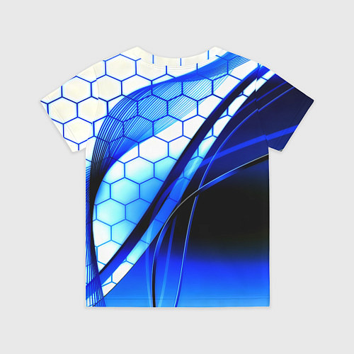 Детская футболка Лестер сити броня соты / 3D-принт – фото 2